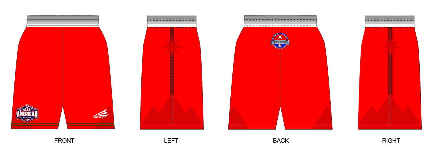 Baseball Youth All-Americans Reno-Tahoe 2019 Revolution Pocket Shorts RV1