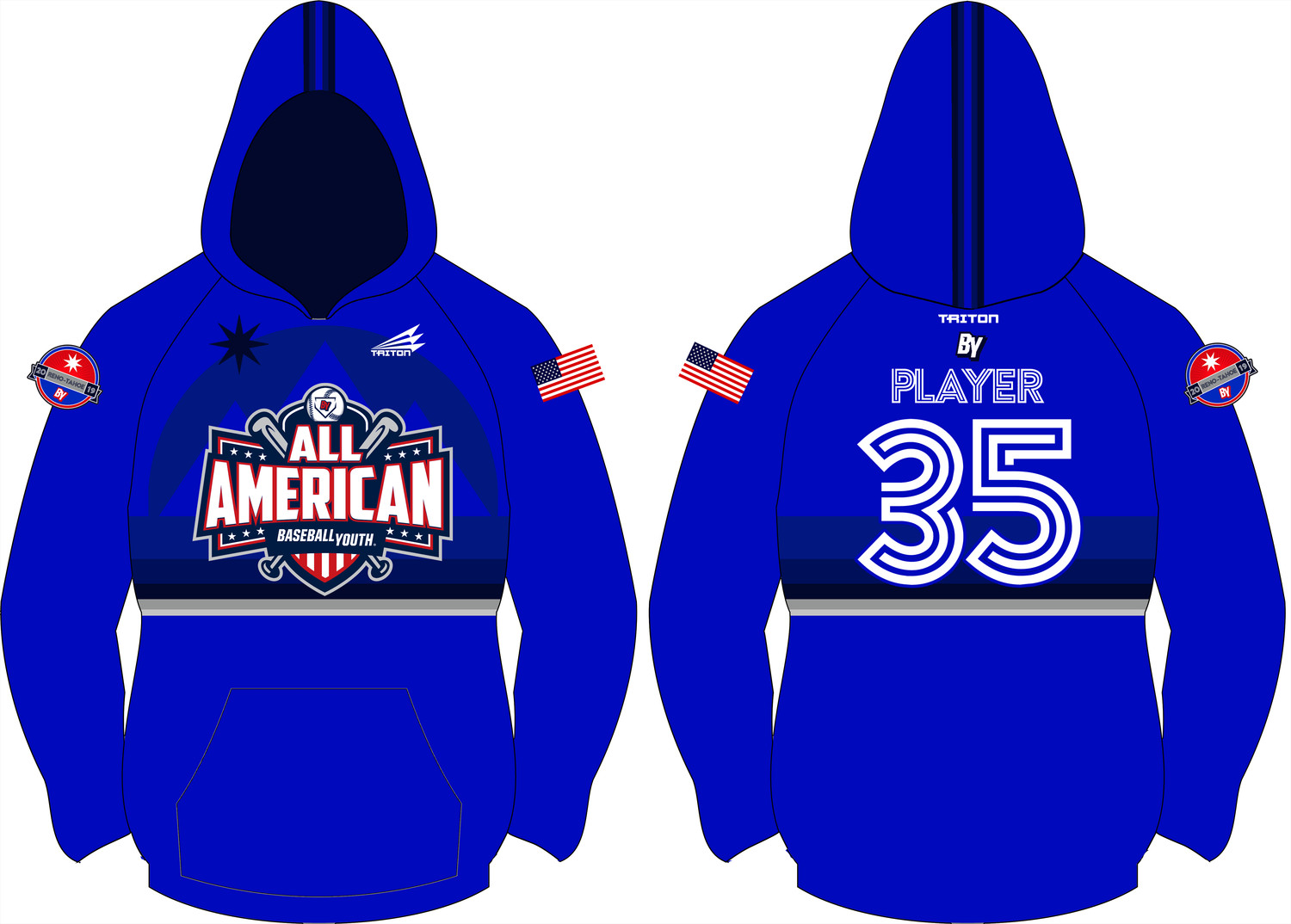 Baseball Youth All-Americans Reno-Tahoe 2019 Vulcan Hoodie VH2