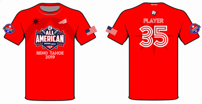 Baseball Youth All-Americans Reno-Tahoe 2019 Warm Up HyperTee HT1