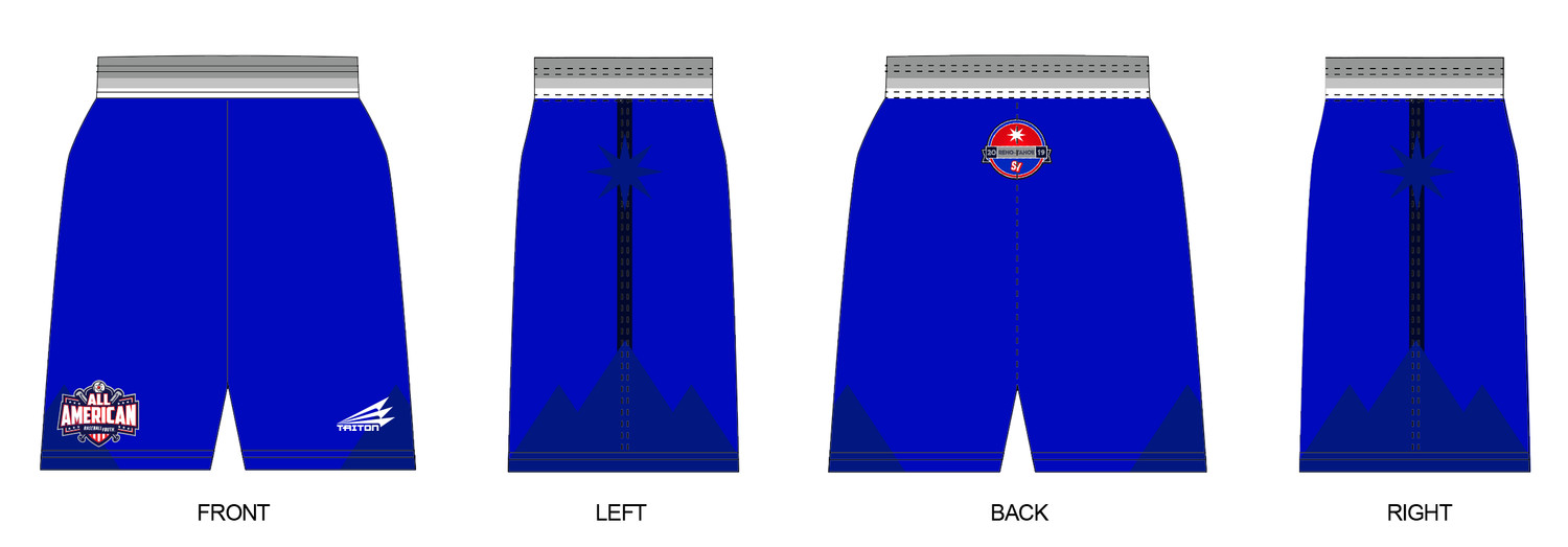 Softball Youth All-Americans Reno-Tahoe 2019 Revolution Pocket Shorts RV2
