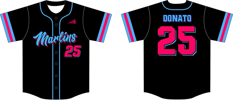 Ft Myers Marlins Custom HexaFlex Baseball Jersey #J1D