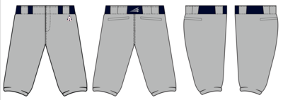 Annapolis Post 7 Admirals Stacheman Elite Custom Vintage Knicker Pants #PV5