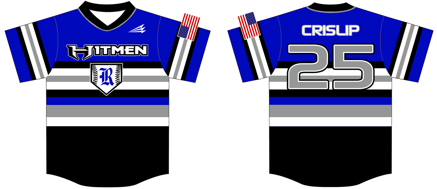 The Hitmen Custom HexaFlex Baseball Jersey #J2B