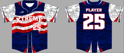 Xtreme Custom NanoDri Baseball Jersey #J8C