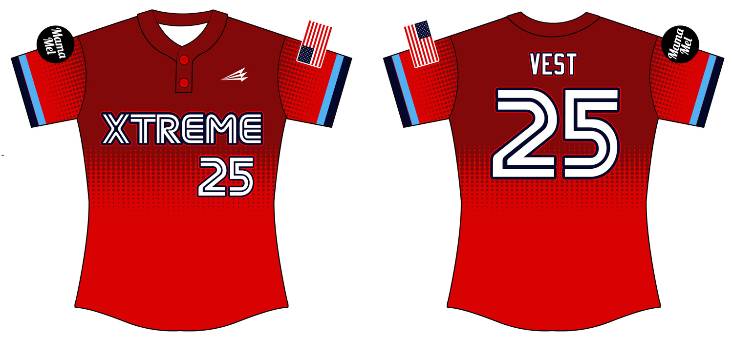 Xtreme Custom NanoDri Fastpitch Jersey #J3D