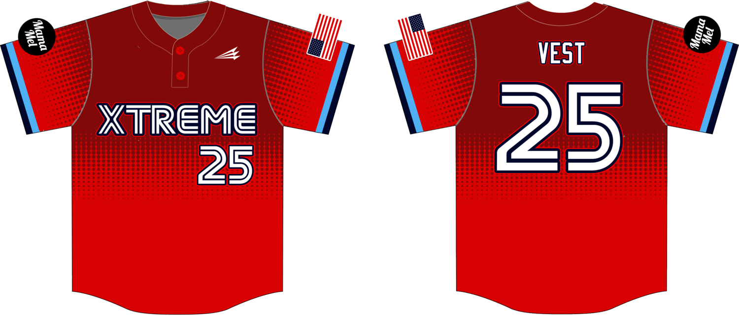 Xtreme Custom NanoDri Baseball Jersey #J3C