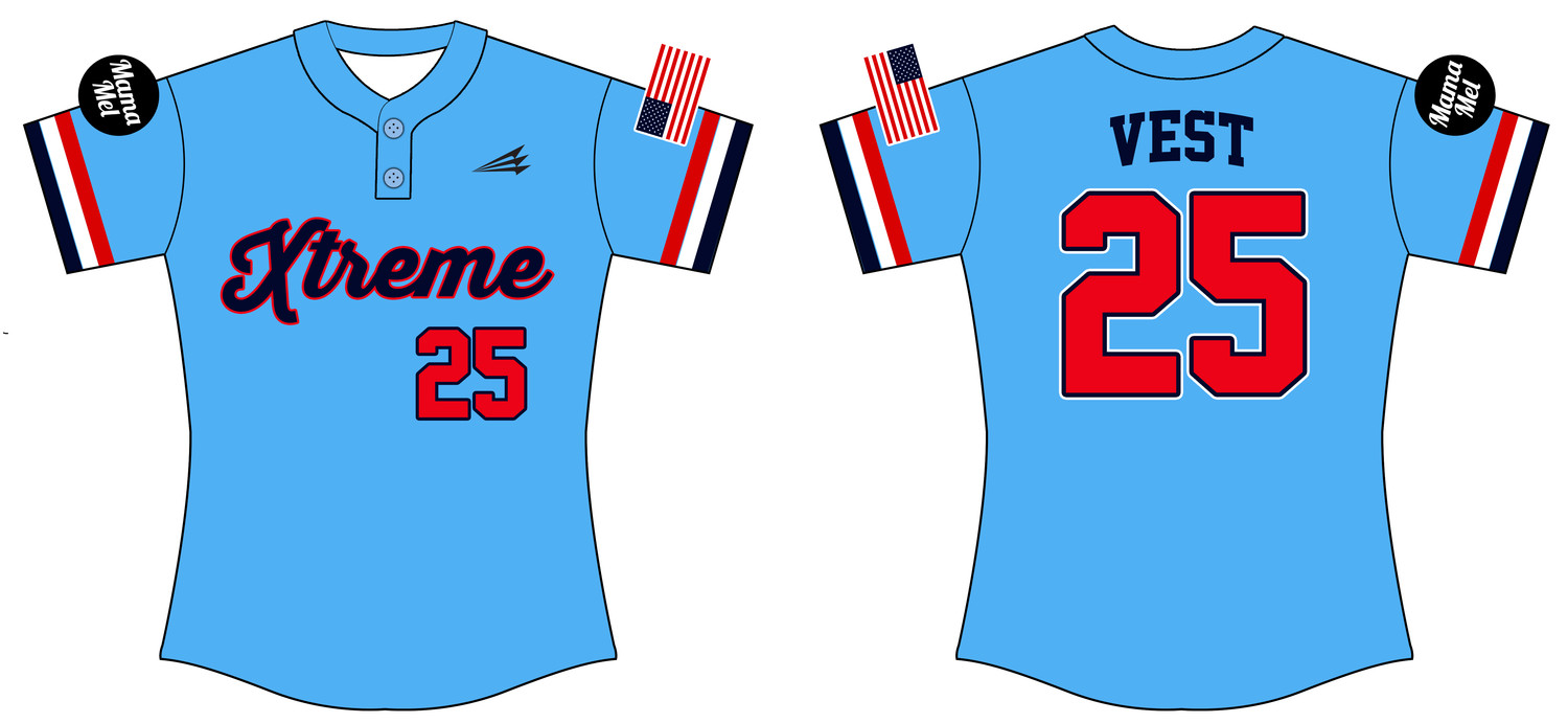 Xtreme Custom NanoDri Fastpitch Jersey #1D