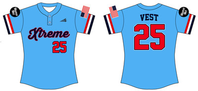 Xtreme Custom NanoDri Fastpitch Jersey #1D