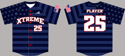 Xtreme Custom NanoDri Baseball Jersey #J7C