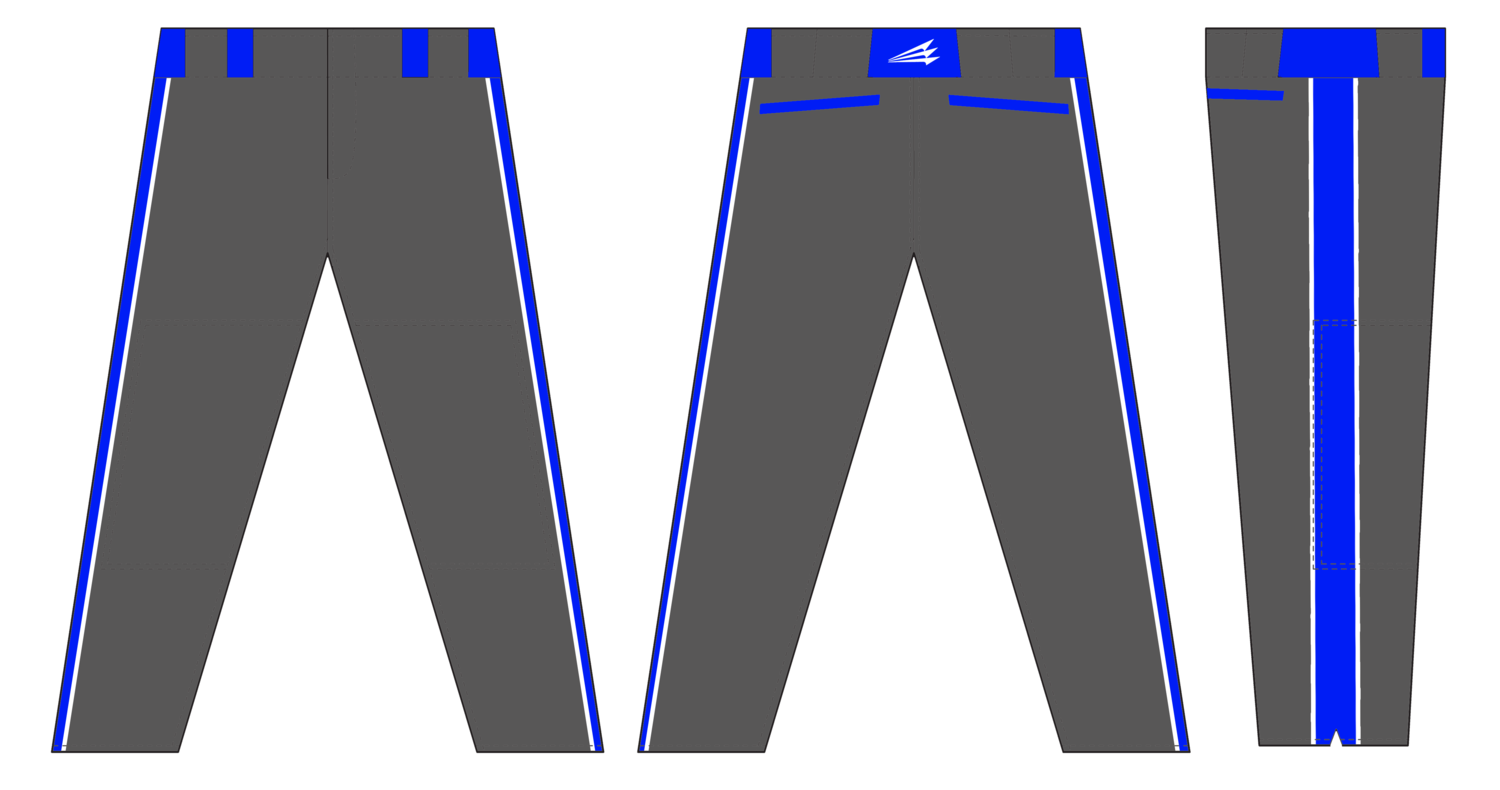 Rose City Royals Baseball Custom Pants Design #1