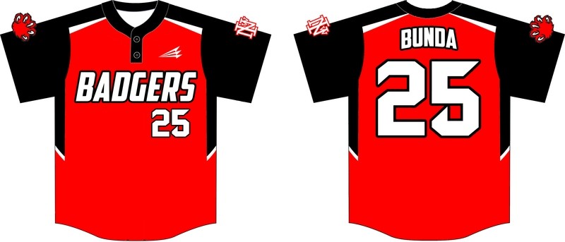 Northwest Iowa Badgers Custom Baseball Jersey 4