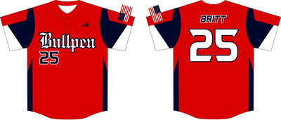 Bullpen Braves Custom NanoDri Baseball Jersey #J3