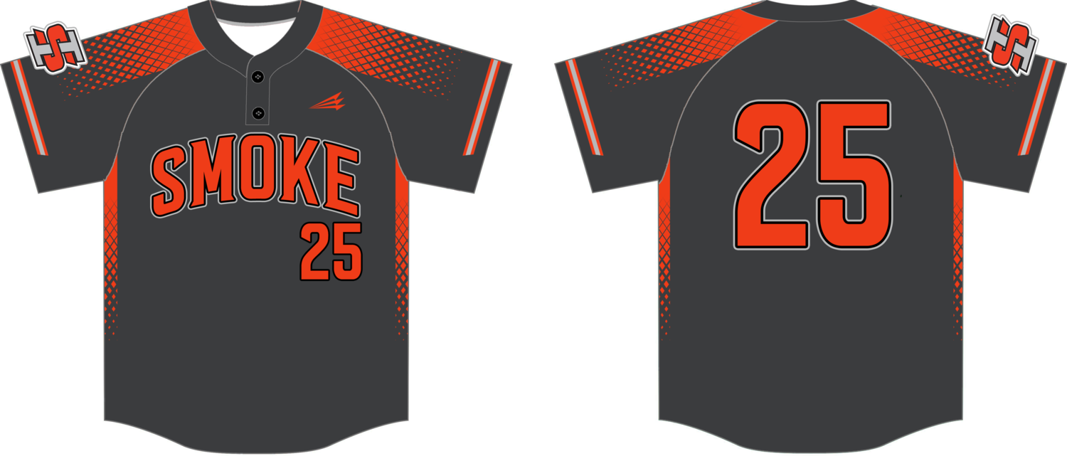Indiana Smoke Custom HexaFlex Baseball Jersey #J3