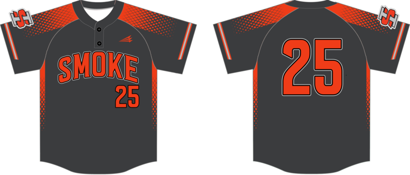Indiana Smoke Custom HexaFlex Baseball Jersey #J3