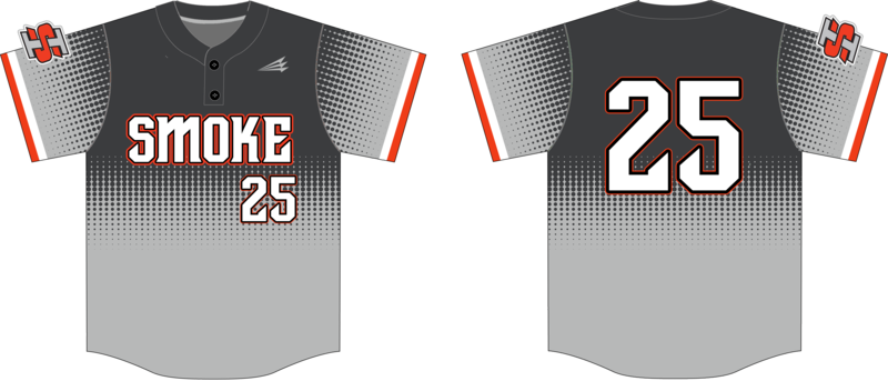 Indiana Smoke Custom HexaFlex Baseball Jersey #J4