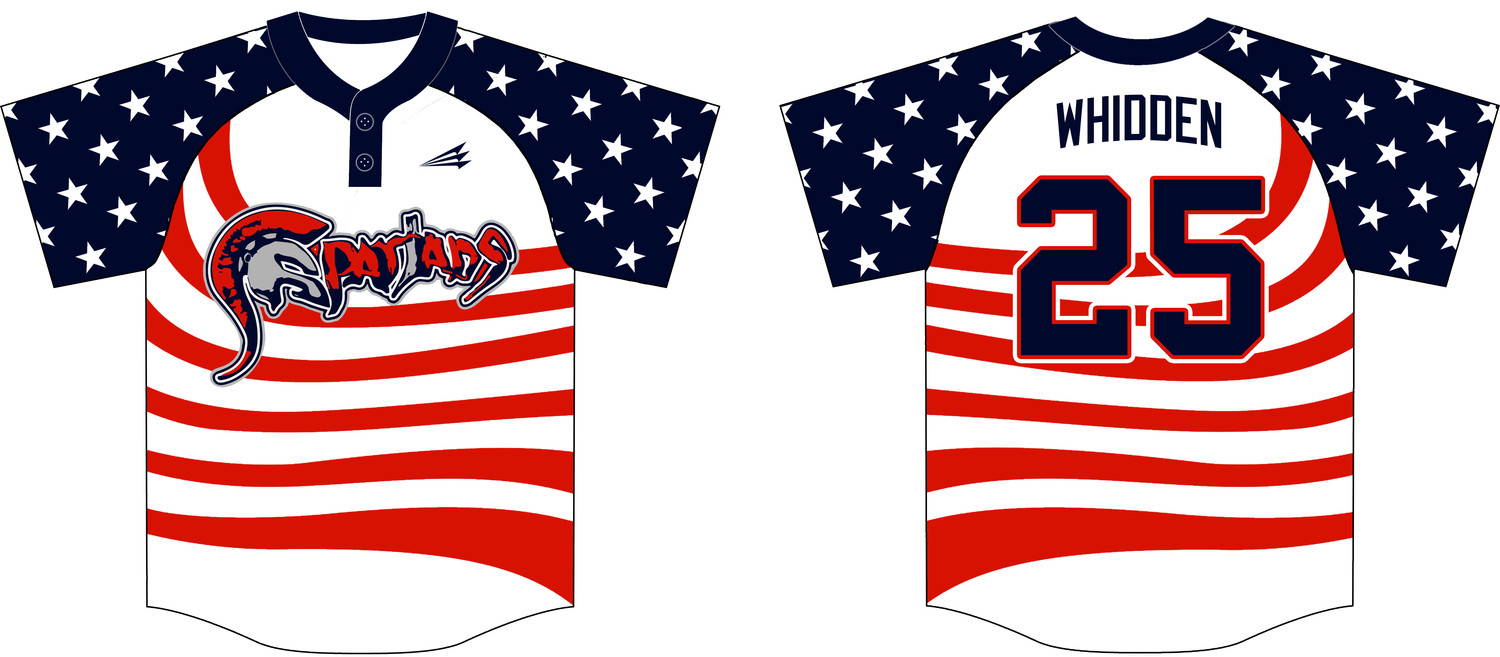 Heartland Spartans Custom Nanodri Baseball Jersey #J6