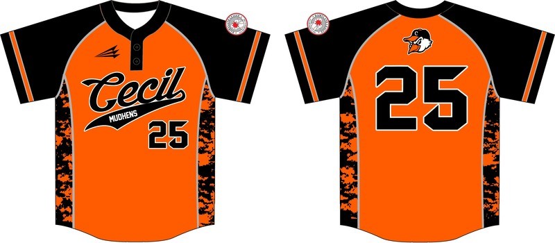 Cecil Mudhens Custom Baseball Jersey Design #6D