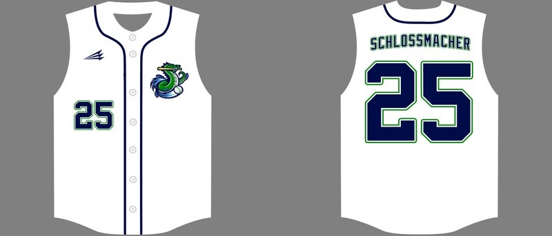 Forsyth Monsters Custom Baseball Jersey #4