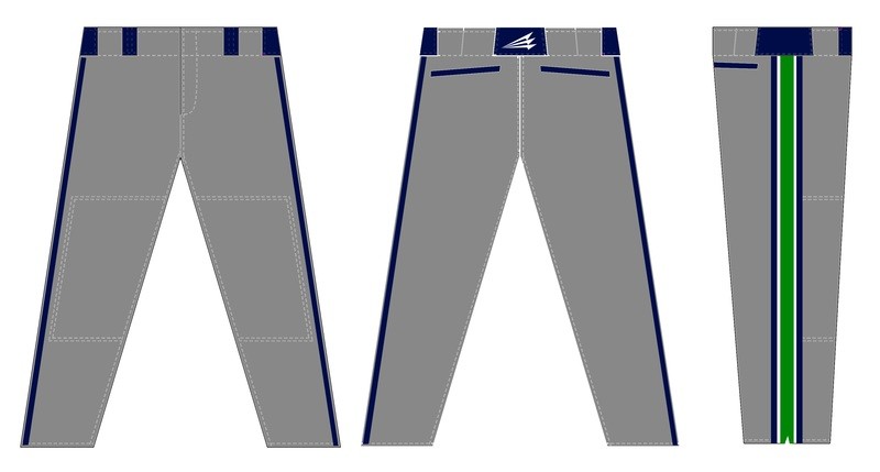 Forsyth Monsters Custom Baseball Regular Pants #2