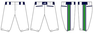Forsyth Monsters Custom Baseball Knicker Pants #1B