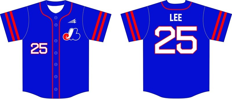 Mississippi Expos Custom Baseball Jersey Design #3b