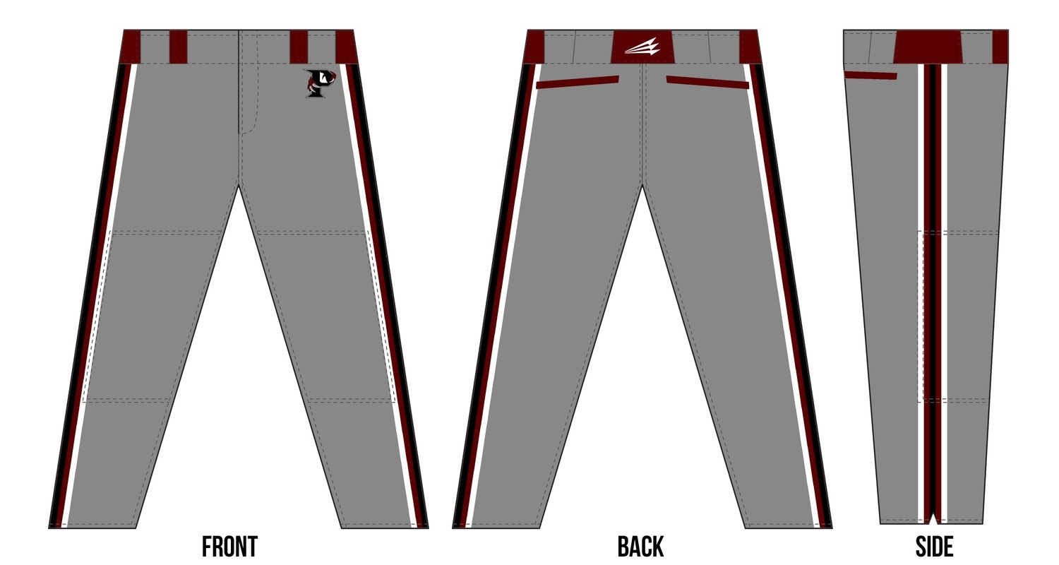 Okolona Predators Baseball Custom Stacheman Elite Pants #14B