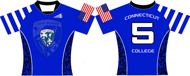 Connecticut College Rugby Game Jersey