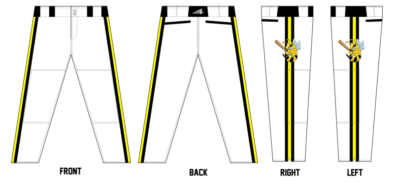 Battle Creek Yellow Jackets Stacheman Elite Custom Long Pant #BP1