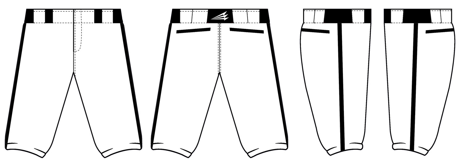 Battle Creek Yellow Jackets Stacheman Elite Custom Knicker Pant #BP2B