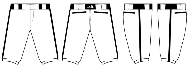 Battle Creek Yellow Jackets Stacheman Elite Custom Knicker Pant #BP2B