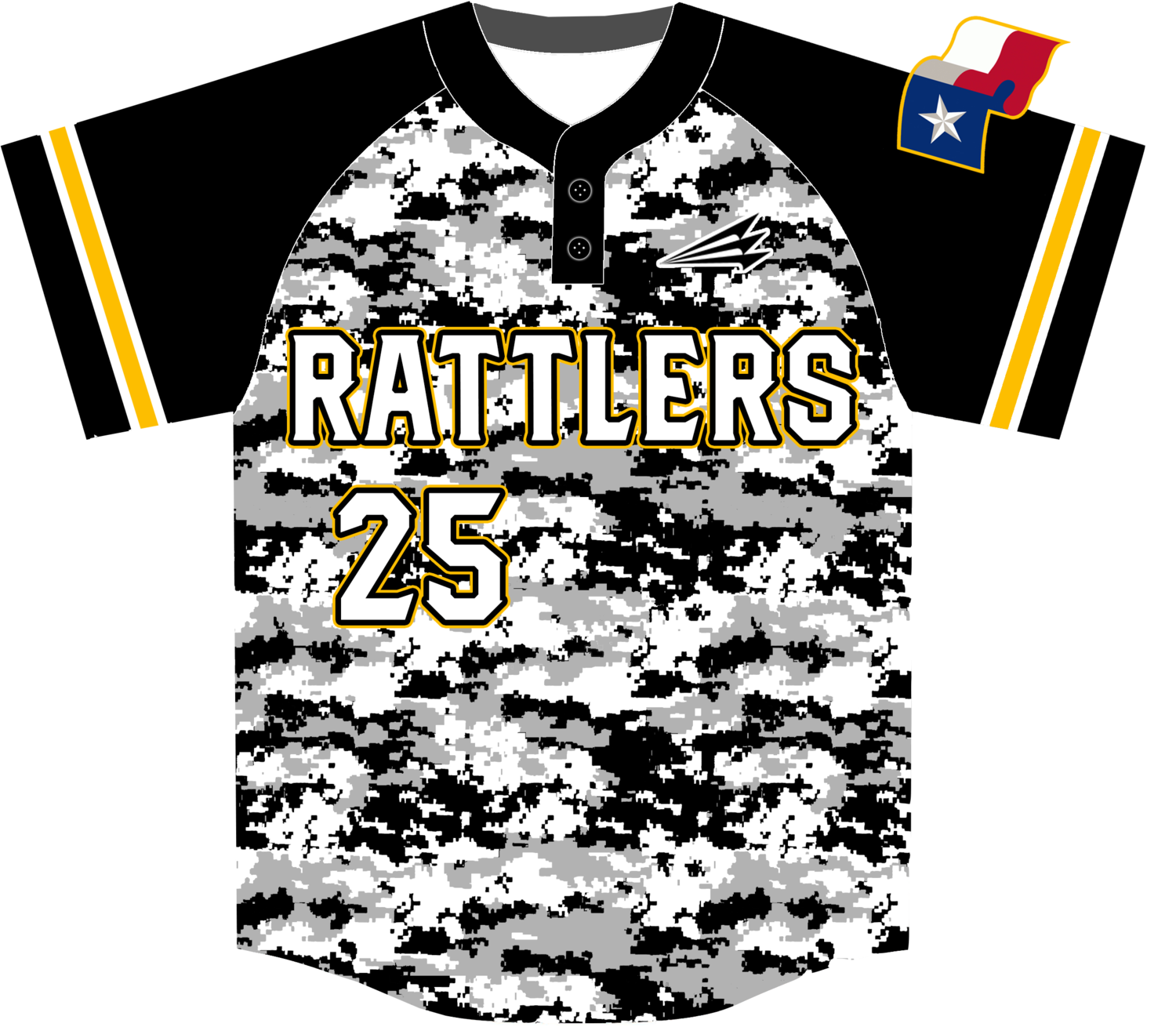 Woodlands Rattlers Custom Jersey #1
