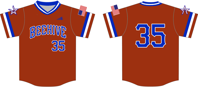 Beehive Custom NanoDri Baseball Jersey Design #J15B