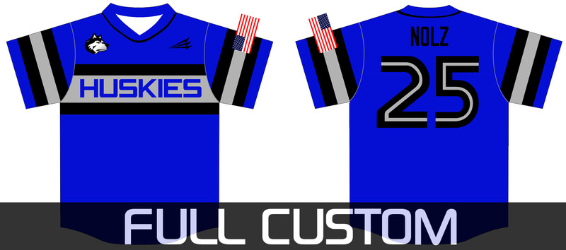Elk Point-Jefferson Baseball Custom Jersey #1