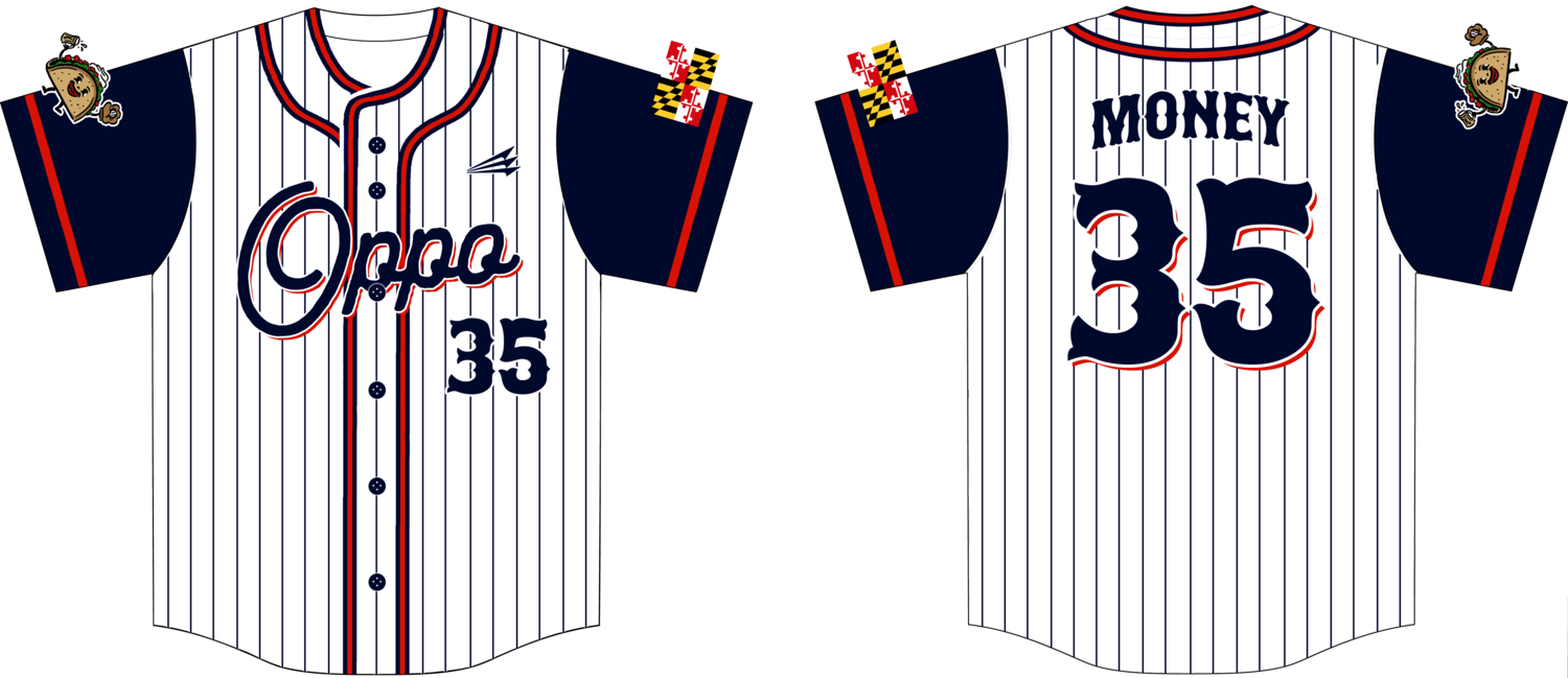 Oppo Tacos Custom Hexaflex Baseball Jersey #J4B
