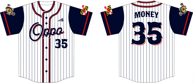 Oppo Tacos Custom Hexaflex Baseball Jersey #J4B