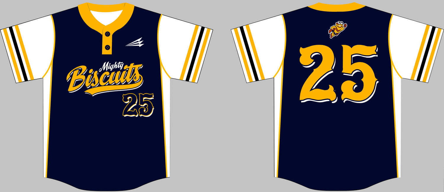 Mighty Biscuits Custom HexaFlex Baseball Jersey #J2