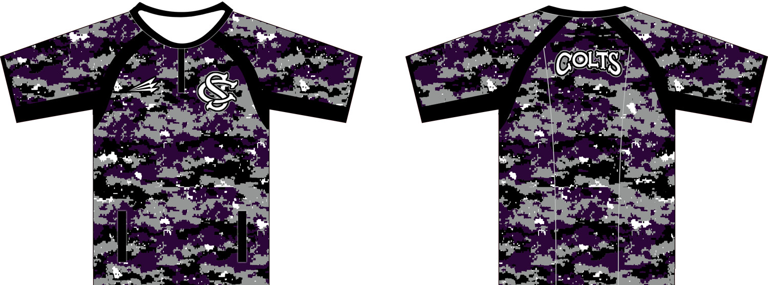 South County Colts Custom Clutch Cage Jacket #CC5