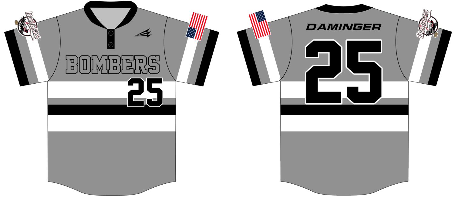 Bagel Bombers - Crouch Custom HexaFlex Baseball Jersey #J1