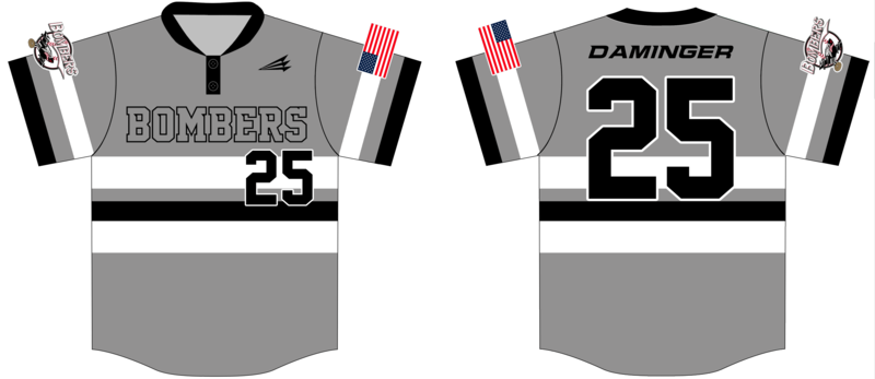 Bagel Bombers - Crouch Custom HexaFlex Baseball Jersey #J1