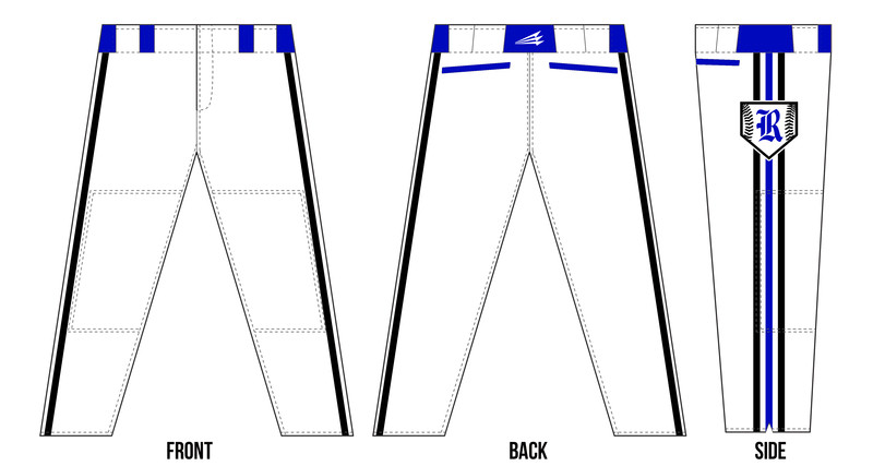 The Hitmen Custom Stacheman Elite Custom Long Pant #BP2B