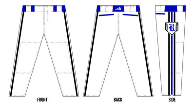 The Hitmen Custom Stacheman Elite Custom Long Pant #BP2B
