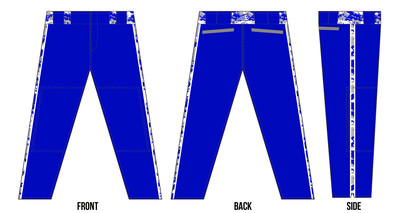The Hitmen Custom Stacheman Elite Custom Long Pant #BP3A
