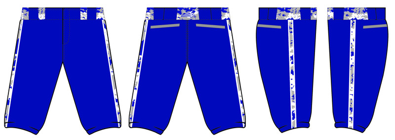 The Hitmen Custom Stacheman Elite Custom Knicker Pant #BP3B