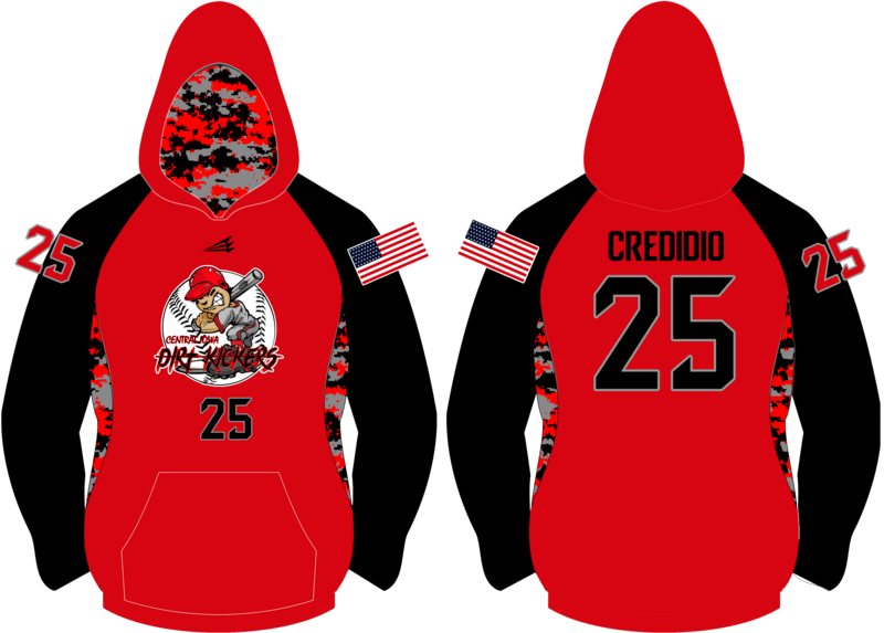Central Iowa Dirt Kickers Custom Winterized Vulcan Hoodie #VH1