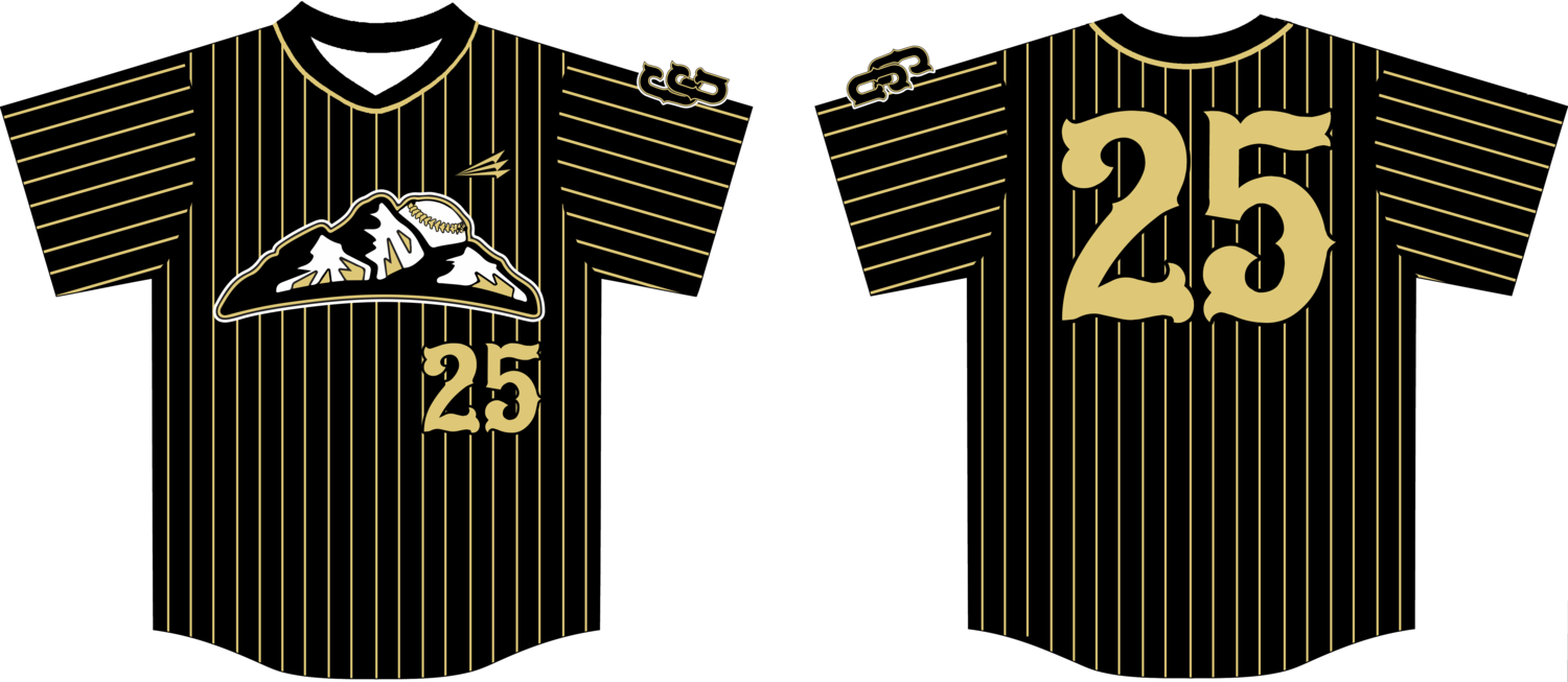 Colorado Gold Custom HexaFlex Baseball Jersey #J1B