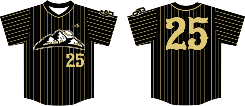 Colorado Gold Custom HexaFlex Baseball Jersey #J1B