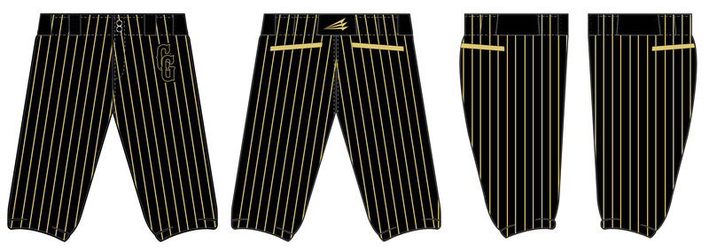 Colorado Burn Custom Stacheman Elite Knicker Pants #BP1b