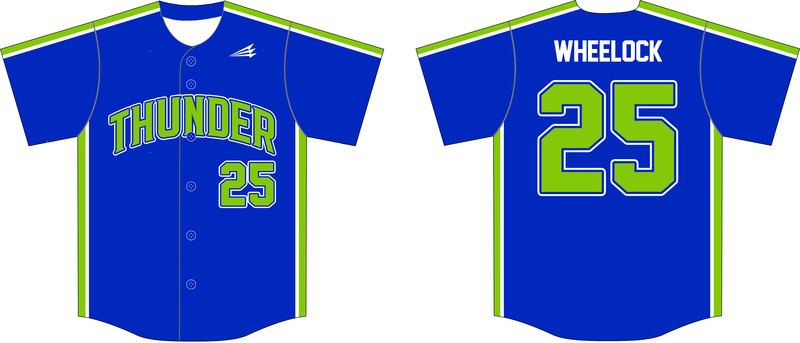 Ohio Thunder Custom HexaFlex Baseball Jersey #J3b