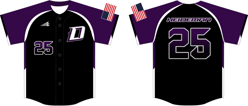 Dynamites Travel Baseball Custom NanoDri Jersey Design #J3