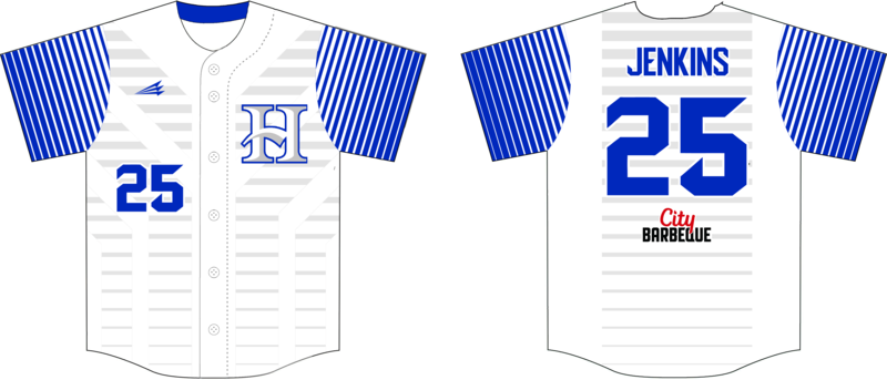 Lexington Hustle Baseball Club Custom HexaFlex Jersey #J4